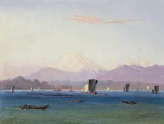 A View of Mount Fuji